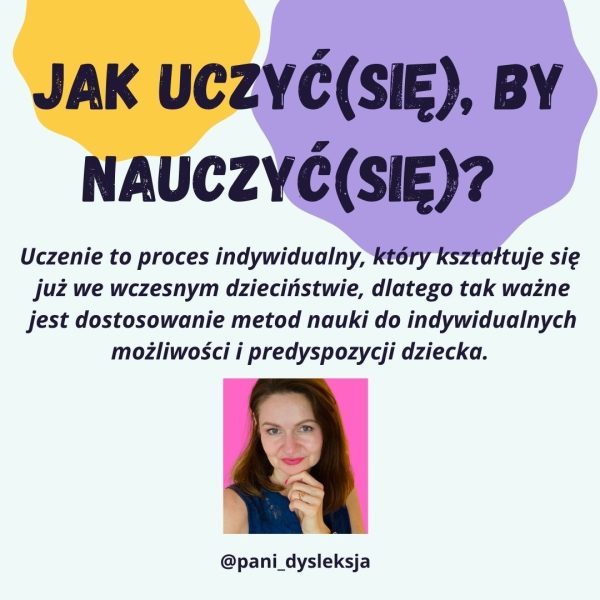 Jak uczyć (się), by nauczyć (się)? 